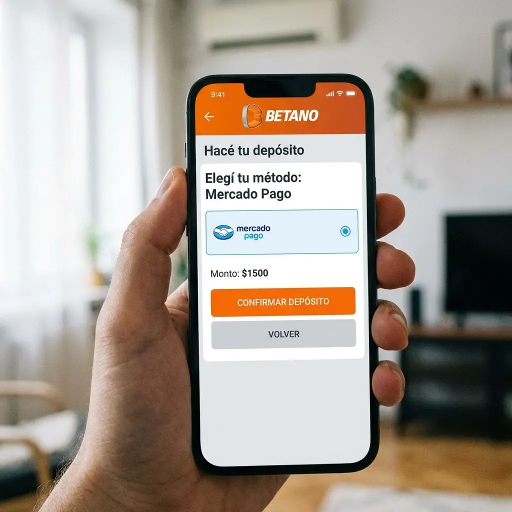 Guía paso a paso para depositar en Betano usando Mercado Pago